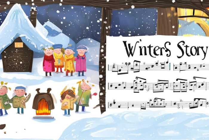 冬天的故事儿歌简谱（冬天的故事儿歌简谱图片）
