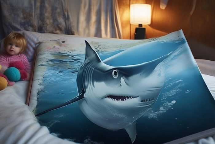 大白鲨的儿童故事；大白鲨的故事睡前故事
