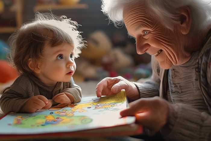 儿童说故事听故事；听讲幼儿故事