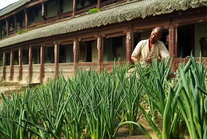 大葱的故事，大葱的故事佛教