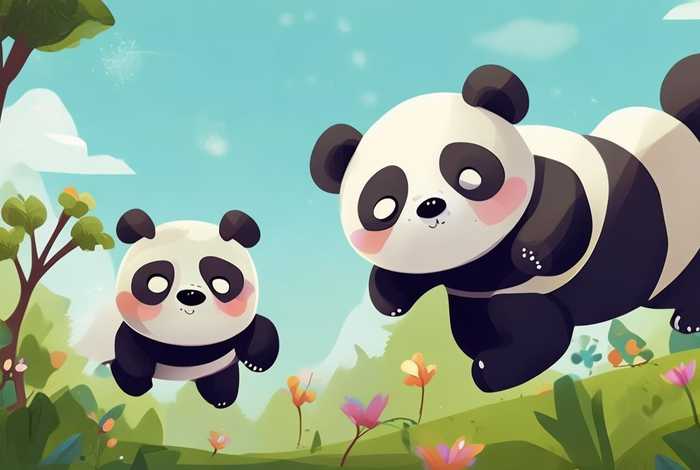大熊猫儿童故事版、大熊猫幼儿故事
