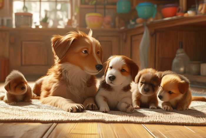 动画片狗妈妈；动画片狗妈妈生宝宝的视频