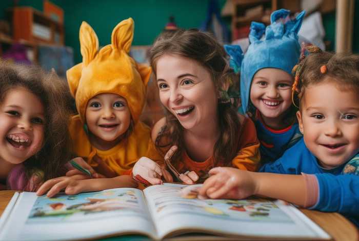 多人读的儿童故事 - 多人扮演的幼儿故事