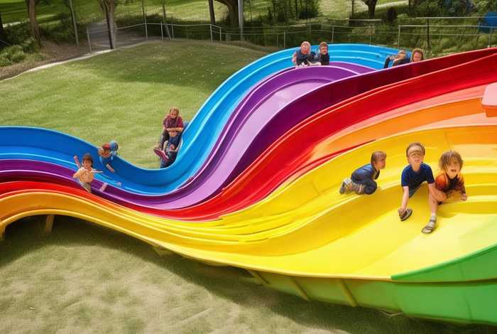 彩虹滑道多大小孩玩 彩虹滑道适合多大孩子玩