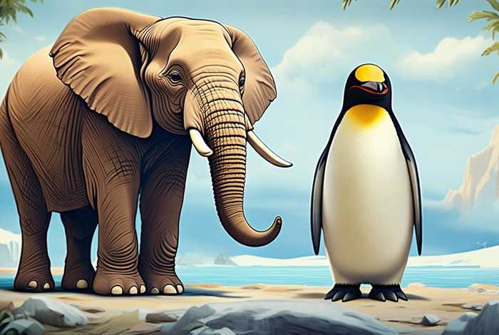动物认知小百科 - 动物认知小百科大象和帝企鹅讲的是什么