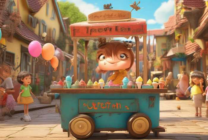 冰激凌小女孩故事 卖冰激凌小女孩故事