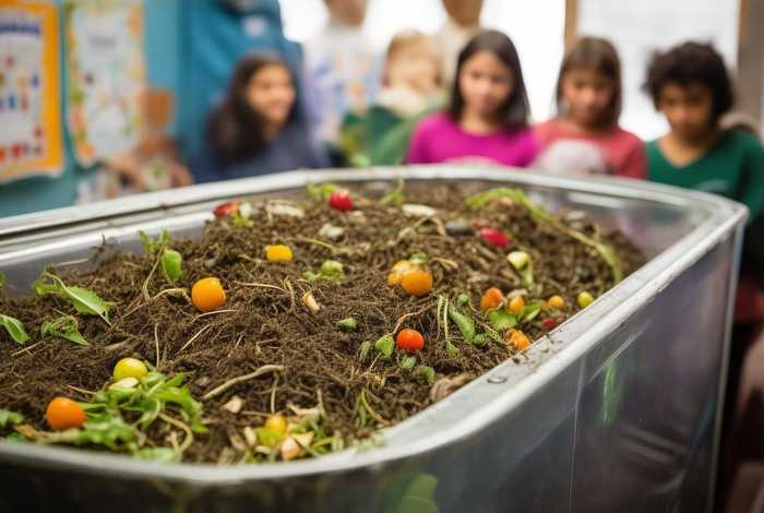 堆肥桶中发生了什么教学主题，堆肥桶中发生了什么单元设计的变化