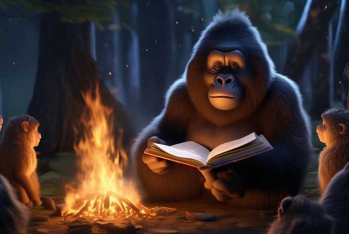 大猩猩的睡前故事文字版 - 大猩猩的睡前故事文字版在线听