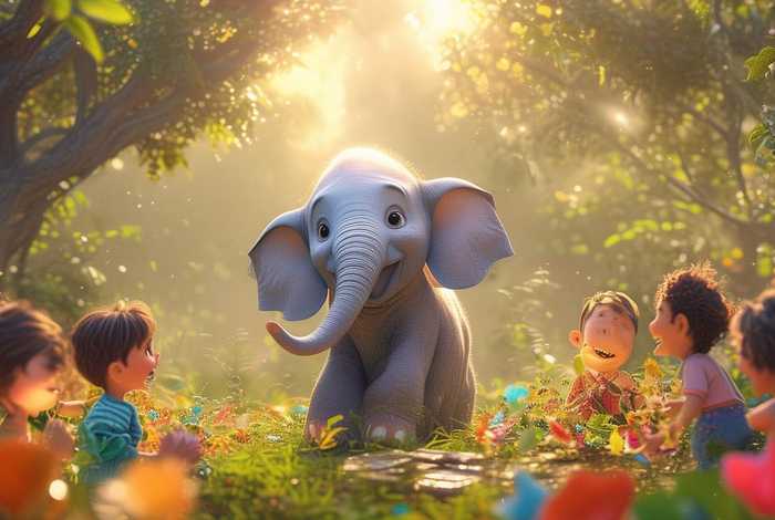 大象小朋友故事，给小朋友讲大象的故事