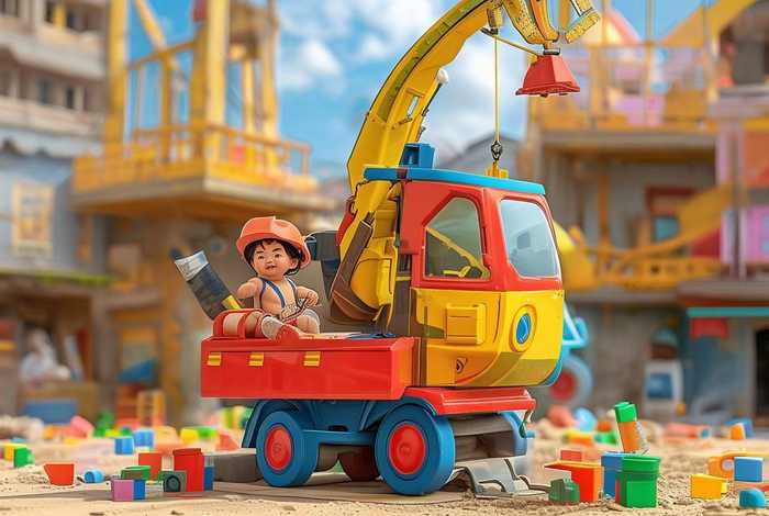 吊车绘本故事；吊车的绘本故事文字版