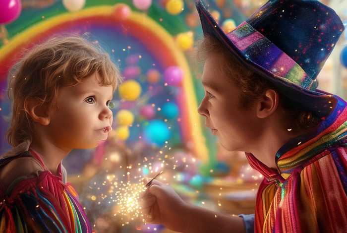 儿童魔术故事；魔术师幼儿故事