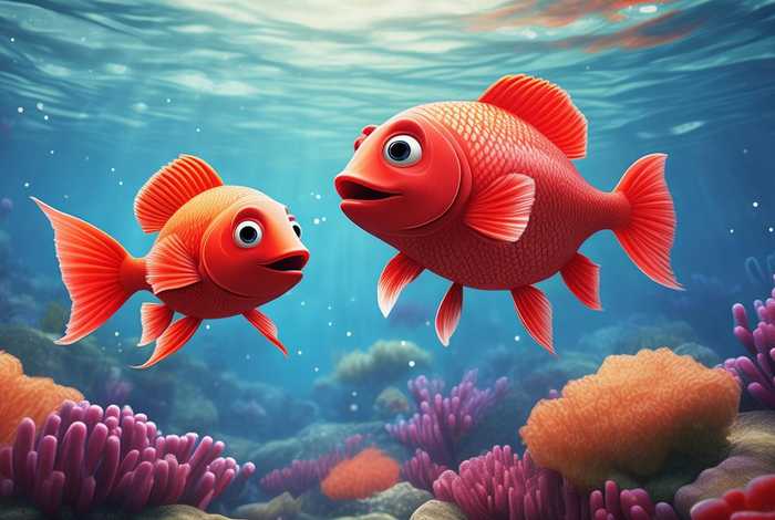 大红鱼和小红鱼的故事 大红鱼和小红鱼的故事内容