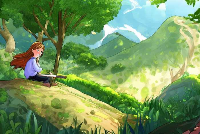 彩铅故事插画（彩铅故事插画教程）