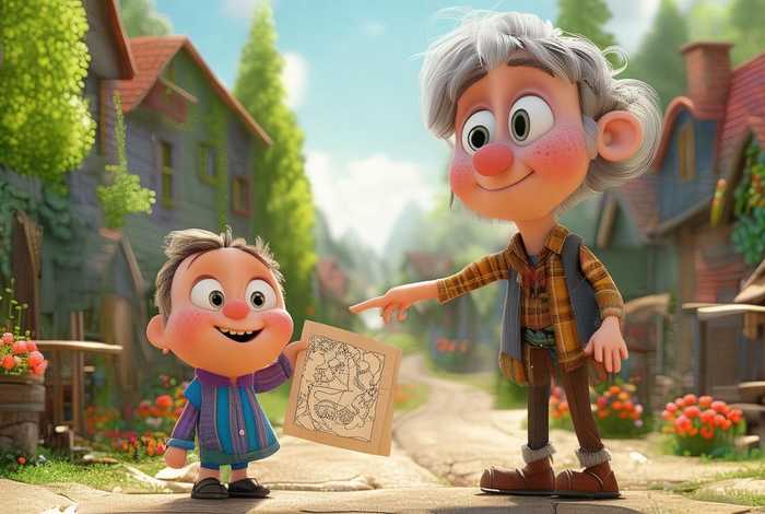 儿童问路故事；幼儿问路故事