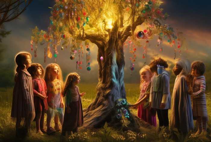 八孩故事 - 八个孩子的故事