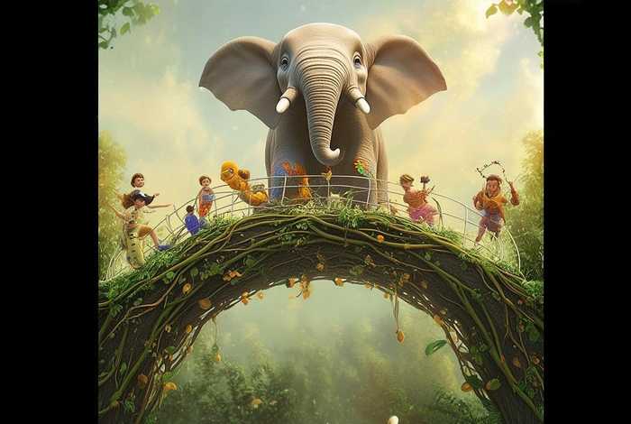 大象桥儿童故事，儿童故事大象的故事大全