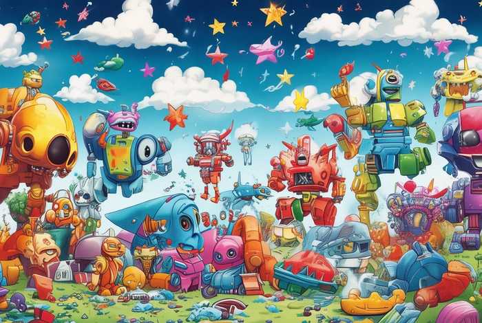 变形金刚儿童画 - 变形金刚创意儿童画