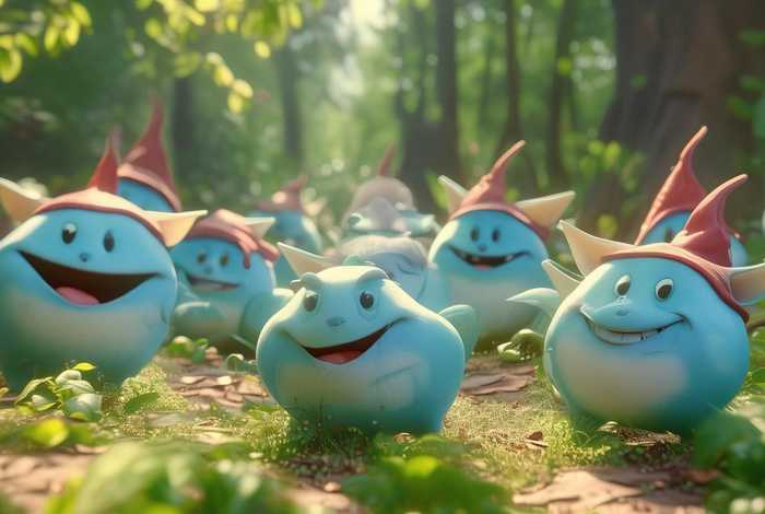 动画片可爱的蓝精灵 - 动画片可爱的蓝精灵叫什么