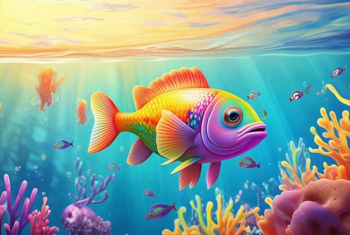 彩虹鱼儿童故事；彩虹鱼幼儿故事