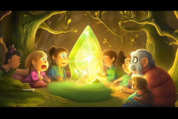 宝石 儿童故事 宝石的传说故事