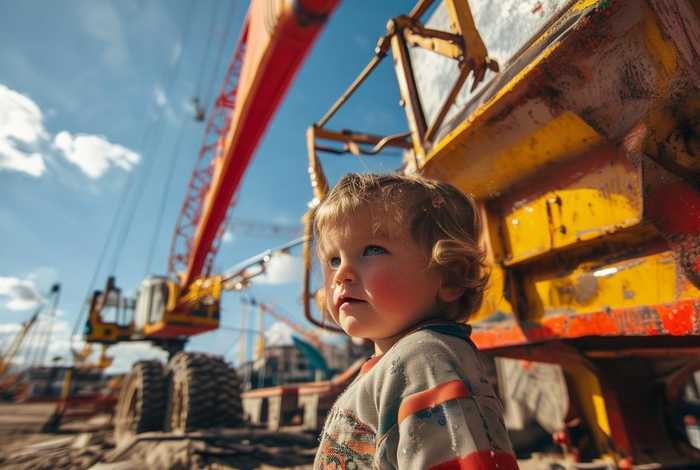 吊车儿童绘本故事，吊车的绘本故事