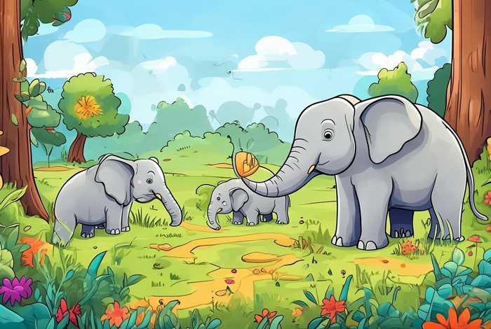 大象故事儿童完整3-6岁，幼儿大象故事视频大全