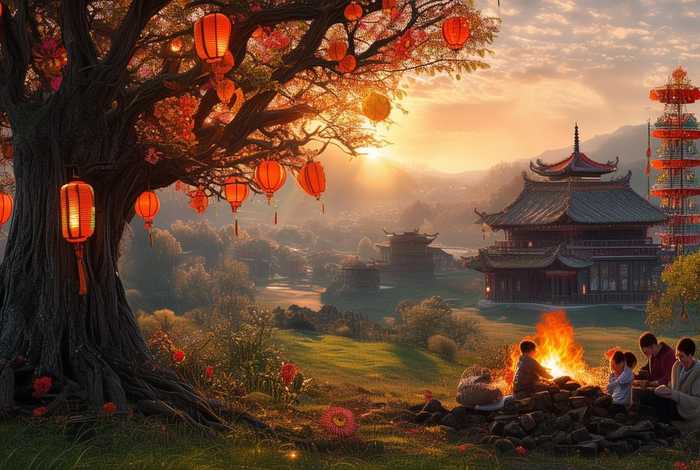 大地春晖图 大地春晖 春晚