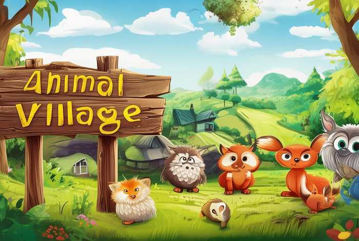 动物故事农村，动物村的故事