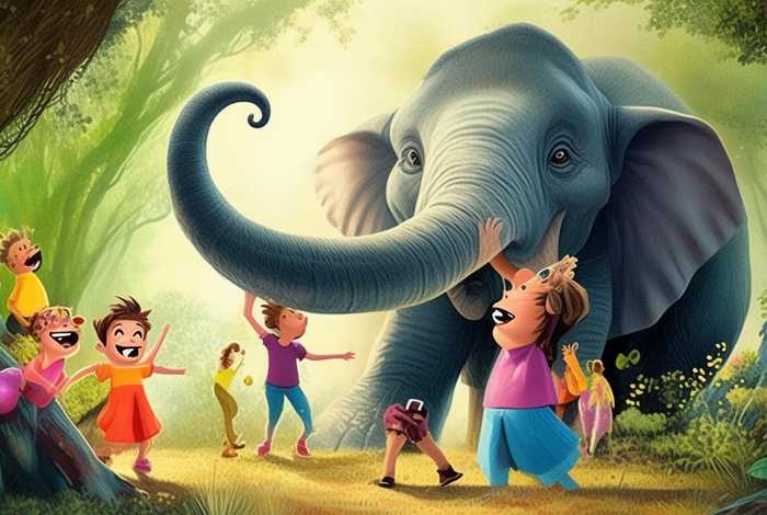 大象的鼻子儿歌内容，大象的鼻子儿歌内容简介