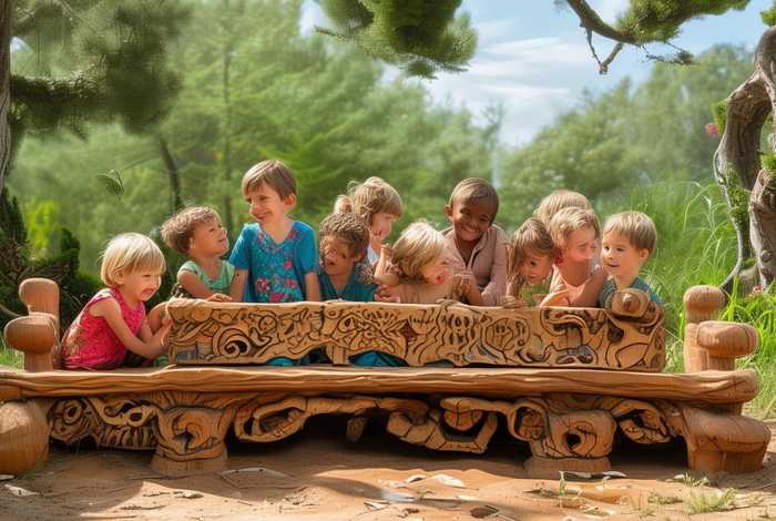 安吉故事凳子 安吉游戏故事记录