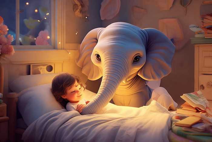 大象故事儿童睡前收听，大象的故事睡前故事在线听