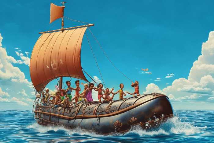 大皮鞋船的儿童故事 - 大皮鞋船的故事视频