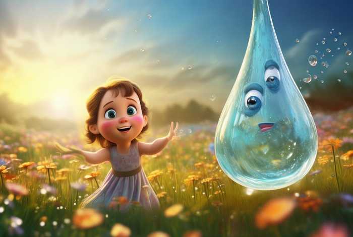 多喝水的童话故事，多喝水的小故事幼儿园