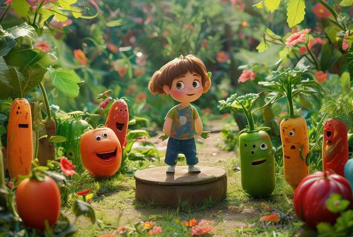 儿童讲故事蔬菜（幼儿故事蔬菜）