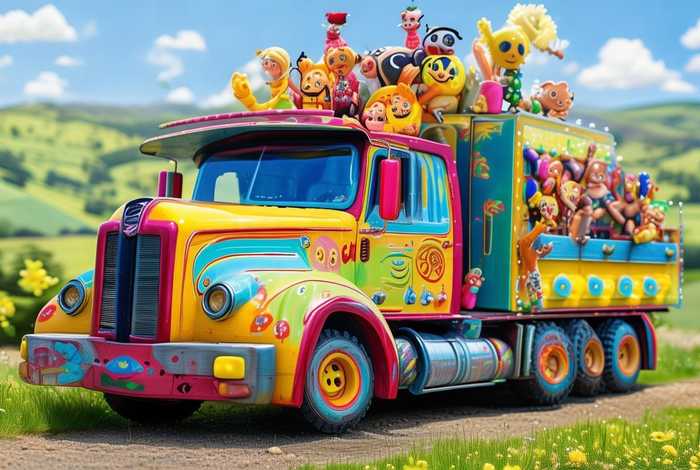 大卡车故事儿童版 大卡车的故事文字版