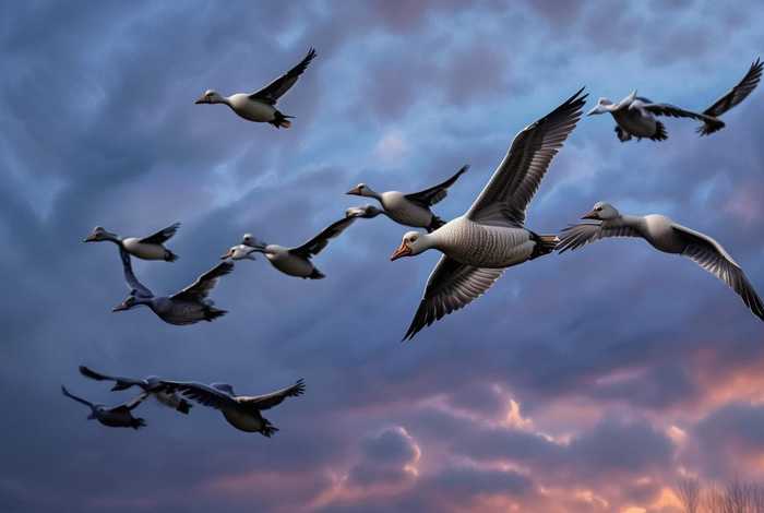 大雁的故事、有关大雁的故事