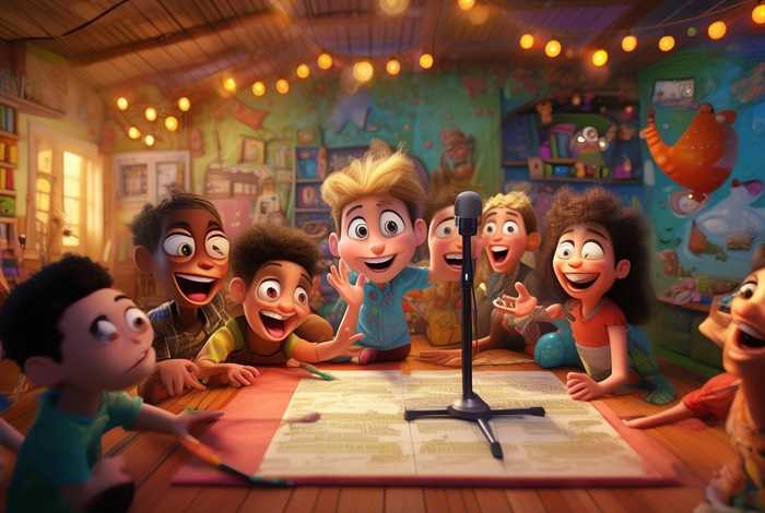 儿童配音节目串词（儿童配音节目串词大全）