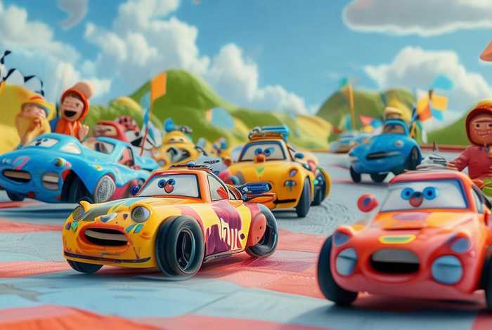 儿童赛车比赛动画片（儿童赛车比赛动画片叫什么）