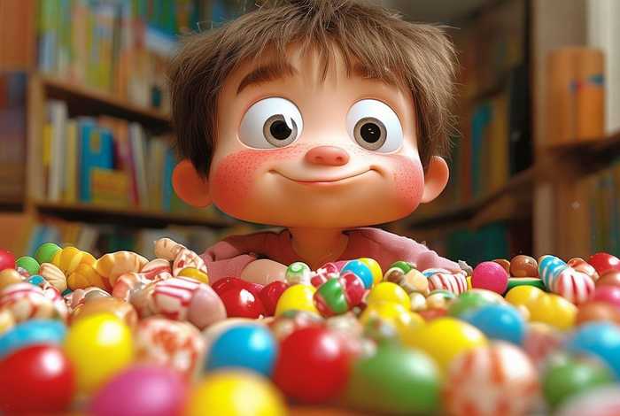 吃糖坏牙的绘本故事 - 吃糖坏牙的绘本故事内容