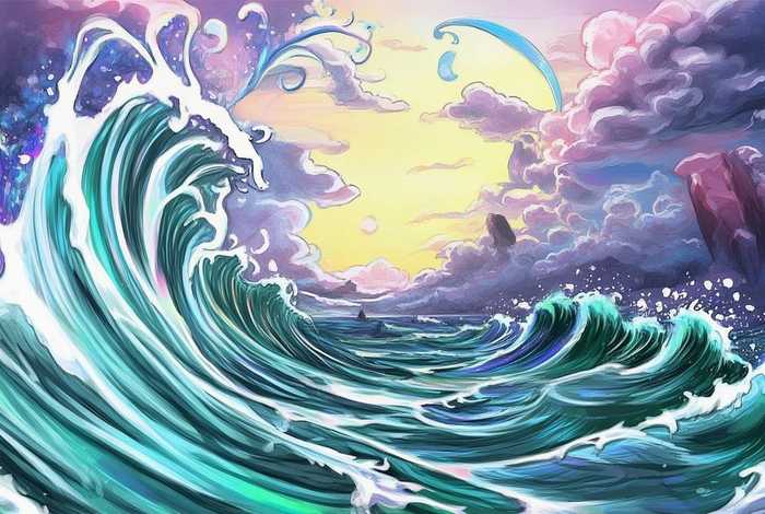 大海 故事；大海的故事绘本