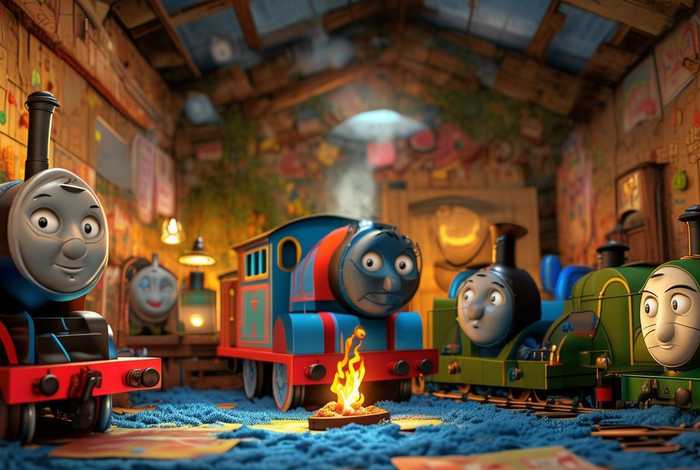 宝宝睡前故事托马斯和他的朋友们 托马斯和他的朋友们讲故事
