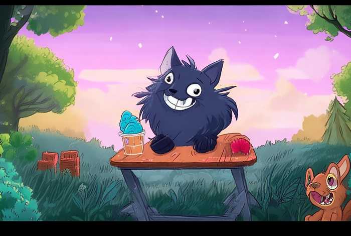 大灰狼吃冰激凌的故事，大灰狼吃冰激凌的故事视频