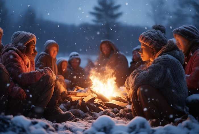 冬天不冷的故事、冬天不怕冷的故事