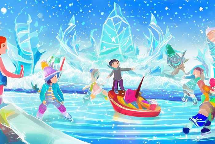 冰雪比赛儿童画，冰雪比赛儿童画怎么画