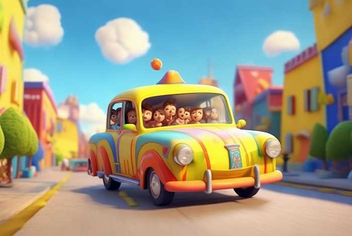 出租车动画片少儿 出租车动画片少儿视频