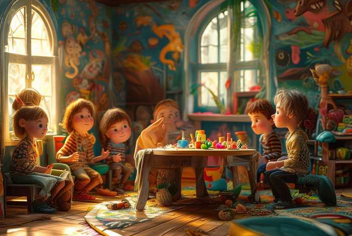 儿童讲故事背景视频（少儿讲故事的背景音乐）