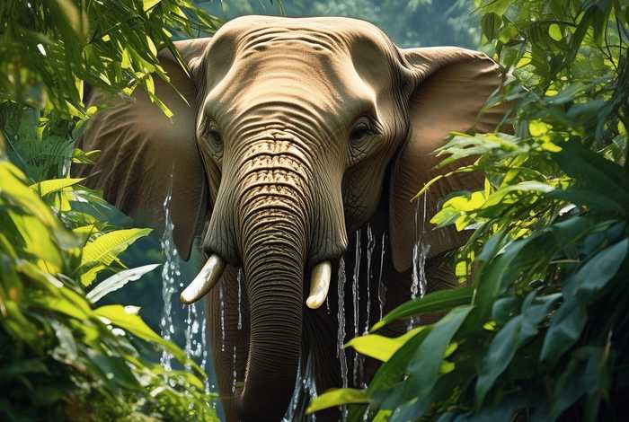 大象的鼻子像什么 大象的鼻子像什么的什么仿写句子