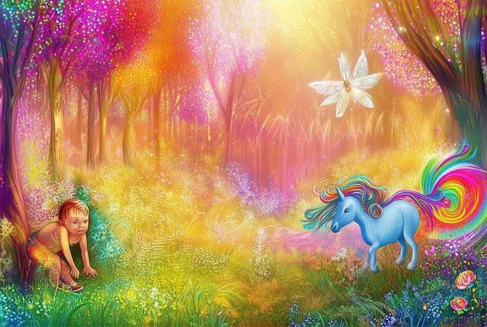 彩色儿童故事王国、色彩王国的小故事