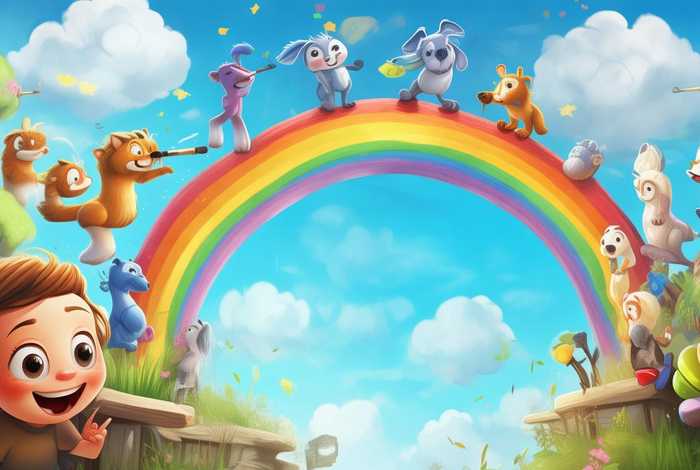 彩虹的故事绘本故事；彩虹的故事绘本故事教案