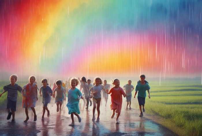 帮我播放彩虹的故事；帮我播放彩虹的故事是什么歌